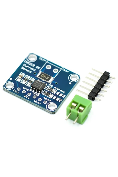 ROBİZ INA219 Dc Voltaj Akım Güç İzleme Sensör Modülü  Çift Yönlü 26V 3A IIC Haberleşme Yüksek Hassasiyet - Resim 5