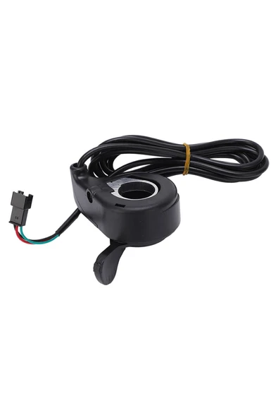 ROBİZ Elektrikli Bisiklet Gaz Kolu Scooter Motor Baş Parmak Hız Kontrol Ekransız Aksesuar Parça 23mm - Resim 4