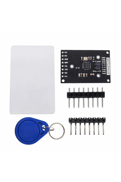 ROBİZ 13.56mhz Rfıd Okuyucu Modül Kart Anahtarlık Mini Nfc Manyetik Kart Etiket Okuyucu Personel Takip - 6