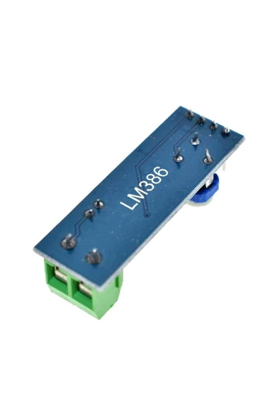 ROBİZ LM386 Ses Kuvvetlendirici Modül DC 5V / 12V Mono Ayarlanabilir Ses Yükseltici Mikrofon Amfi - Resim 4