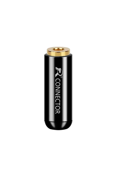 ROBİZ 3.5mm Dişi Ses Soket Kutusu 4 Tel Kutuplu Aluminyum Jack Altın Kaplama Stereo Kulaklık
