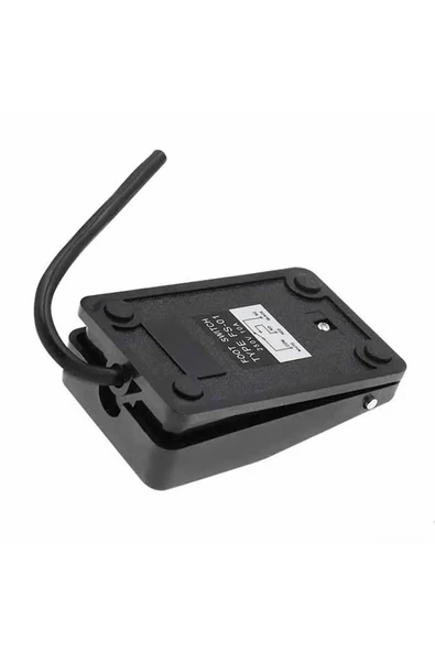 ROBİZ Pedal Ayak Butonu Kaydırmaz AC 250V 10A NO NC SPDT Push Anlık Ayak Kontrollü Anahtar Switch Freze - Resim 5