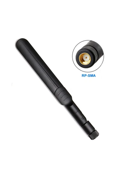 ROBİZ 8dbi Rp Sma Erkek (DİŞİ) Anten 2.4ghz 5.8ghz Rf Gsm Wifi Sinyal Kuvvetlendirici Anten Modem Telsiz - 2