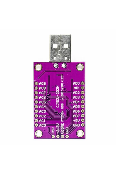 ROBİZ FTDI FT232HQ USB Çevirici Modül  Uart Rs232 Rs485 Jtag Flash Card Fifo SPI I2C MPSSE 8051 Mcu Fpga - Resim 2