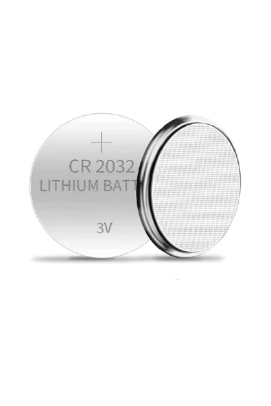 ROBİZ Cr2032 Pil Düğme Para Pil Lityum Batarya 3v Bios Kumanda Tartı Saat Araba Anahtarı - Resim 5