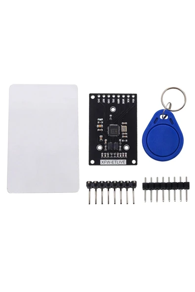 ROBİZ 13.56mhz Rfıd Okuyucu Modül Kart Anahtarlık Mini Nfc Manyetik Kart Etiket Okuyucu Personel Takip