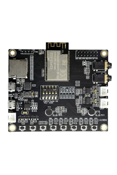 ROBİZ ESP32-Audio-Kit Ses Uygulama Geliştirme Kartı Wifi Bluetooth  Ev Otomasyon Kontrol Müzik Çalma Sesli ürün görseli