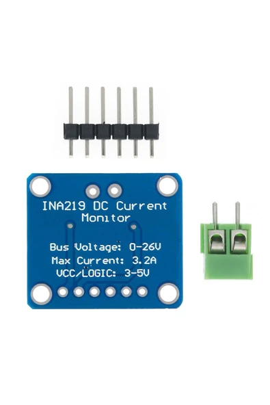ROBİZ INA219 Dc Voltaj Akım Güç İzleme Sensör Modülü  Çift Yönlü 26V 3A IIC Haberleşme Yüksek Hassasiyet - Resim 6