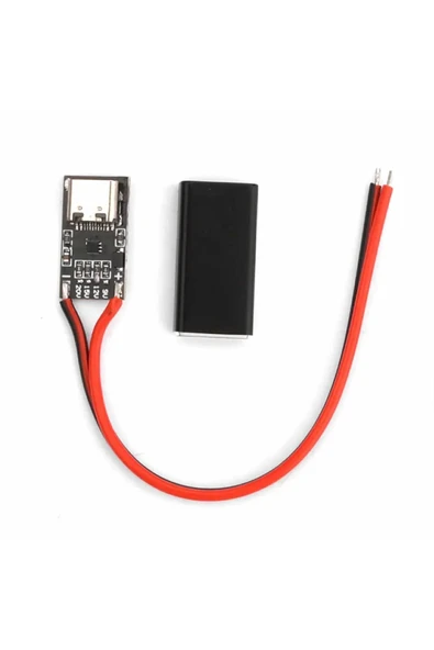 ROBİZ PD/QC Hızlı Şarj Adaptörü Voltaj Tetikleyici Modül Decoy Kutulu 9V 12V 15V 20V Sabit Voltaj