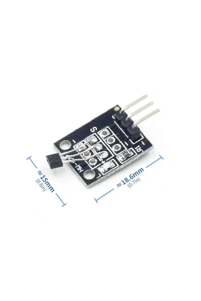 ARS Robotechnicals Manyetik Alan Algılayıcı Hall Effect Sensörü Ky-003 4.5v To 24v