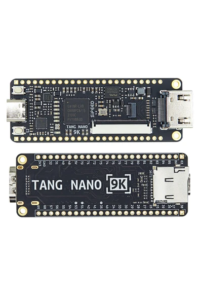 ROBİZ Sipeed Tang Nano 9K Fpga Geliştirme Kartı Gowin GW1NR-9 Risc-V 8640 Lojik Blok 6480 Flip Flop - Resim 2