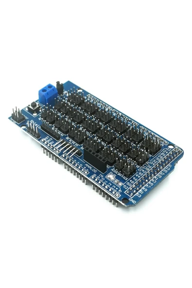 ARS Robotechnicals Arduino Mega 2560 Sensör Shield Io Çoğaltma Genişletme Kartı - Resim 3