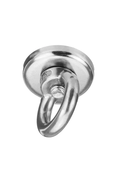 ROBİZ Knd16 Mıknatıs 8kg N52 Halka Askı Taşıyıcı Çekici Super Güçlü Neodyum Dolap Ofis Ev Hobi Oyuncak - 5