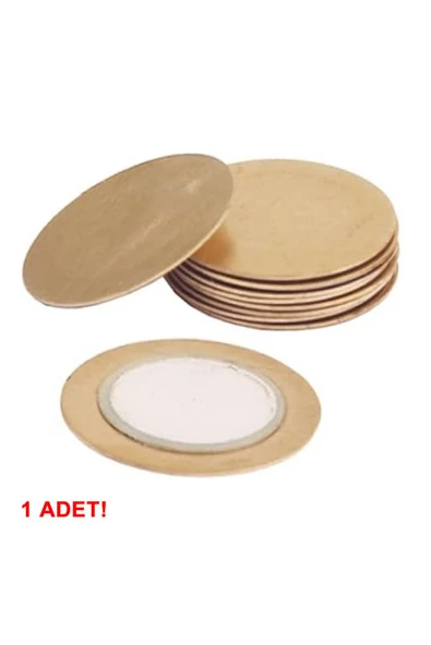 ROBİZ 35mm Piezo Disk Ses Üretici Oyuncak Alarm Acil Tehlike Uyarı Kapı Zil Oyun Ton Şarkı Kısa Devre - 7