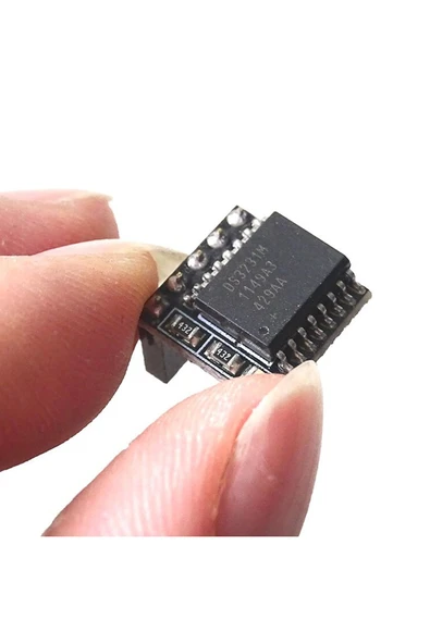 ROBİZ DS3231 Raspberry Pi RTC Zaman Saat Modülü Mini IIC Gerçek Zaman Saniye Dakika Saat Gün Ay Yıl - 2