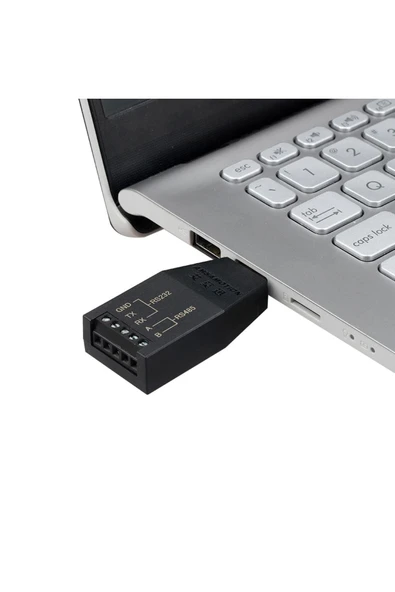ROBİZ Amsamotion Usb To Rs232 / Rs485 Modül Kutulu Endüstriyel Tip Seri Port Sinyal Çevirici Haberleşme - Resim 4