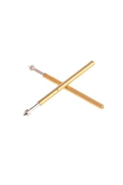 ROBİZ Pogo Pin P75-e2 100 Adet Set Altın Kaplama Yaylı Test Probu Pim 1.3mm Konik Kafa Programlayıcı - 4