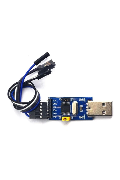Alkatronik CH341T Usb to Ttl IIc Uart Çevirici Modül I2c Seri Port Haberleşme Adaptör Isp Arduino