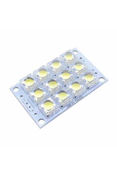 Alkatronik DC 3V 5V 1W Beyaz Led Board Modül 12 Adet Led Masa Gece Lambası Mobil Aydınlatma Hw-5v-12Led - Resim 6