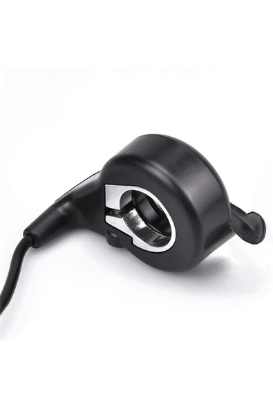 ROBİZ Elektrikli Bisiklet Gaz Kolu Scooter Motor Baş Parmak Hız Kontrol Ekransız Aksesuar Parça 23mm - Resim 2