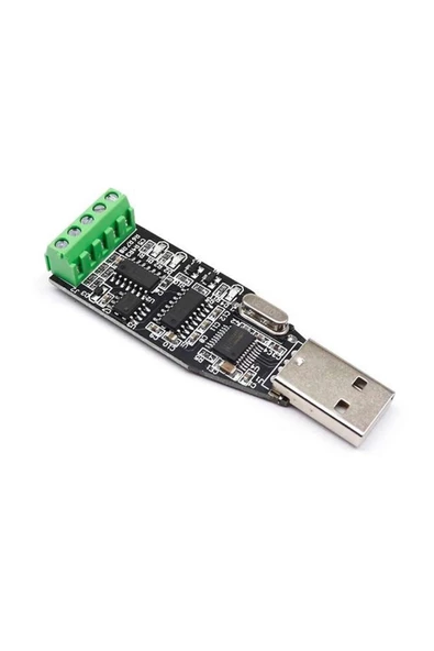 Alkatronik USB to RS232 + RS485 Modül Kutulu Endüstriyel Tip Seri Port Sinyal Çevirici Haberleşme Otomasyon - Resim 6