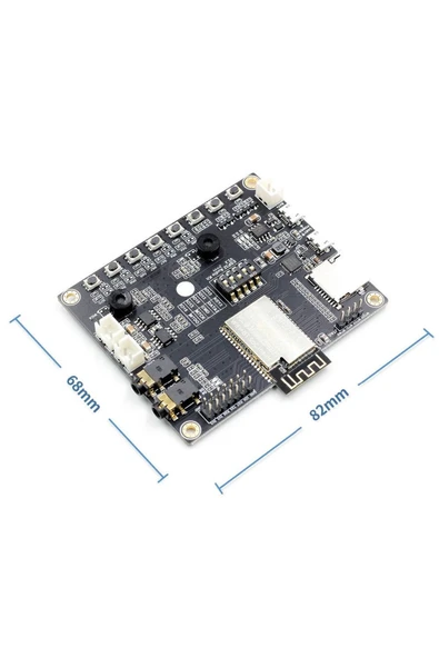 ROBİZ ESP32-Audio-Kit Ses Uygulama Geliştirme Kartı Wifi Bluetooth  Ev Otomasyon Kontrol Müzik Çalma Sesli - Resim 8