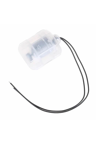 ROBİZ Titreşim Motoru 12V Plastik Kutulu R260 Plastik Kutu Elektrikli Masaj Koltuk Güzellik Makinesi - Resim 3