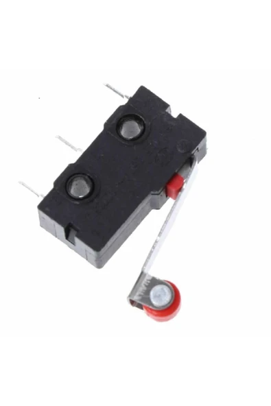 ROBİZ Makaralı Micro Switch Anahtar 5A 5A 250V Uyumlu  Rulo Makara Kollu NO NC  SPDT Sınırlayıcı Momentary - Resim 4