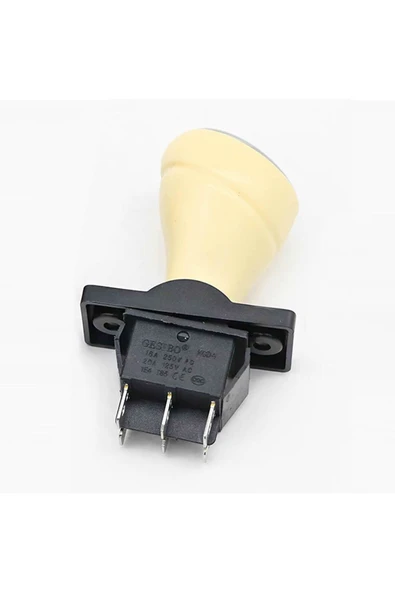 ROBİZ Joystick Kcd4 Anahtar Push Beyaz İleri Geri Vites Kolu 16A 250V Akülü Çocuk Arabası Elektrikli Araç - Resim 4