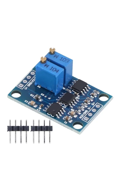 ROBİZ Ad620 Micro Voltaj Sinyal Kuvvetlenirici Modül DC 12V Mikro Küçük Gerilim Ölçme Kartı Enstrümantasyo - Resim 3