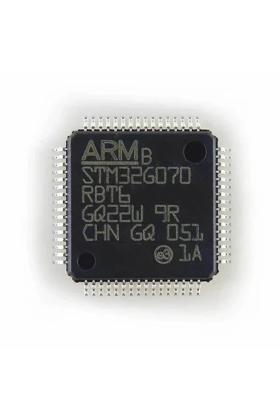 ROBİZ ST Microelectronics STM32G070RBT6 ARM Cortex M0+ Microcontroller STM32G0 64MHz Mcu Cpu 128 Kbyte - Resim 5