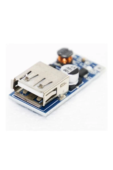 ROBİZ Dc Usb 5v 600ma Voltaj Yükseltici Modül Dc-dc Usb Step Up Boost 0.9v/5v Dc Güç Kaynağı Yüksek Verim - Resim 6