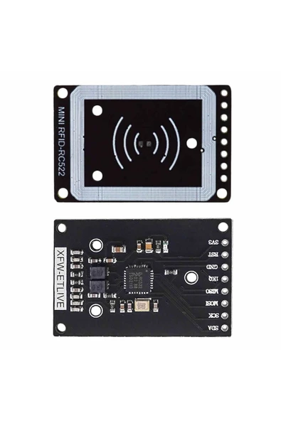 ROBİZ 13.56mhz Rfıd Okuyucu Modül Kart Anahtarlık Mini Nfc Manyetik Kart Etiket Okuyucu Personel Takip - 5