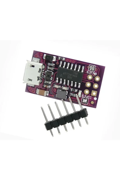 ROBİZ USBTiny ISP AVR Programlayıcı Micro Usb AVR ISP Programlayıcı Arduino Bootloader Yükleyici - Resim 5