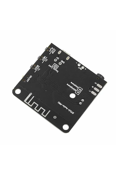 ROBİZ Bluetooth 5 Pro Kablosuz Ses Çalma Modülü Mikrofon Giriş Stereo Müzik Mp3 3.7V Lityum Pil Batarya - 8