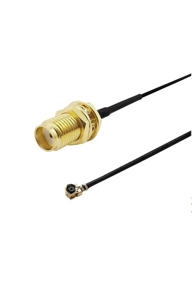 ROBİZ 30cm Dişi Sma Ipex Ufl RF Bağlantı Kablosu Mhf1 SMA Dişi Soket to Altın Kaplama Konnektör Koaksiyel - 3