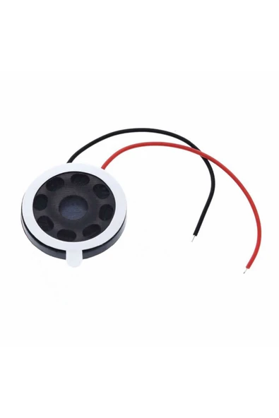 ROBİZ Hoparlör 1W 8ohm 20mm Yuvarlak 10cm Kablolu Mini 2cm Speaker Ses Müzik Amfi Ürün Müze Otomobil - 7