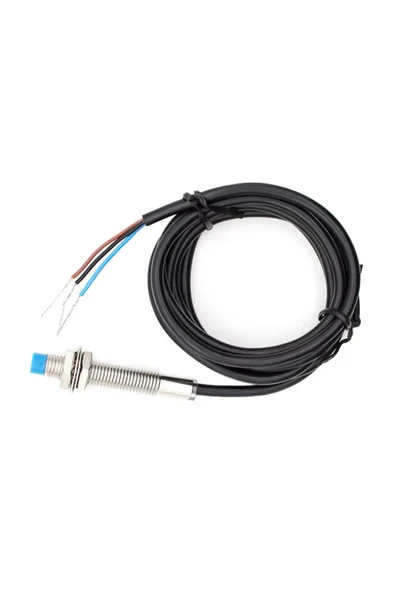 ROBİZ LJ8A3-2-Z/BX Endüktif 2mm Metal Algılayıcı Sensör NPN NO Temassız Proximity 3 Telli DC 6V-36V - Resim 4