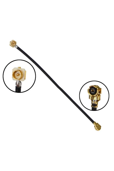 ROBİZ 15cm Ipex1 Erkek İpex1 Dişi RF Bağlantı Kablosu Altın Kaplama RF Anten Mhf1 UFL U.FL Mini PCIe - 6