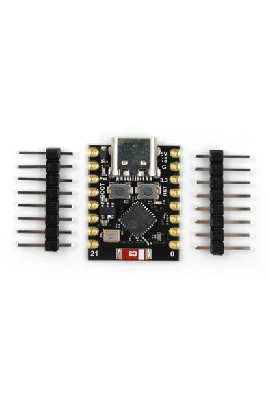 ROBİZ ESP32 C3 Super Mini Geliştirme Kartı Wifi Bluetooth Type-C Usb 160Mhz 4MB Flash 400kb PSRam ürün görseli