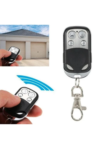 ROBİZ 433mhz Öğrenebilir Uzaktan Kumanda Araba Garaj Otomatik Kapı Kepenk Bariyer Alarm Lamba Kontrol - Resim 6