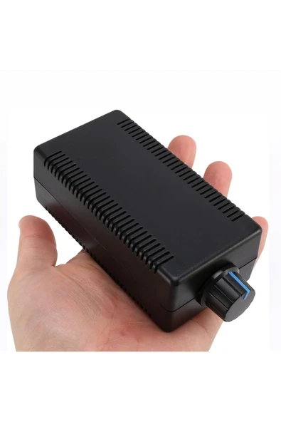 ROBİZ 40A 50V DC Motor Sürücü Kutulu Hız Kontrol Devresi 0/100% Pot Kontrollü Pwm Ayarlanabilir Voltaj - Resim 4