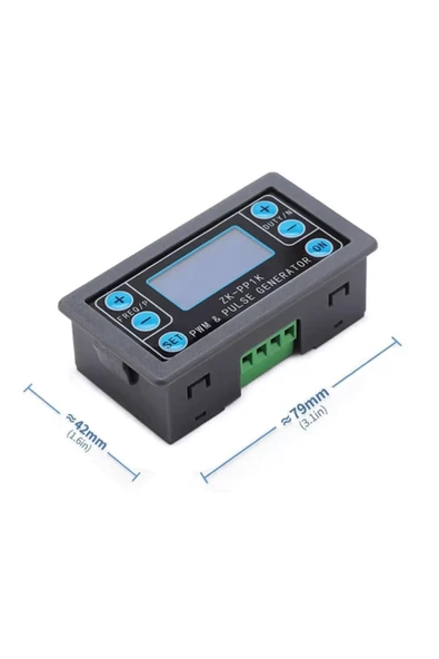 ARS Robotechnicals Zk-pp1k Çift Modlu Lcd Pwm Sinyal Jeneratörü 1hz-150khz Pwm Ve Pulse Darbe Modu - Resim 6