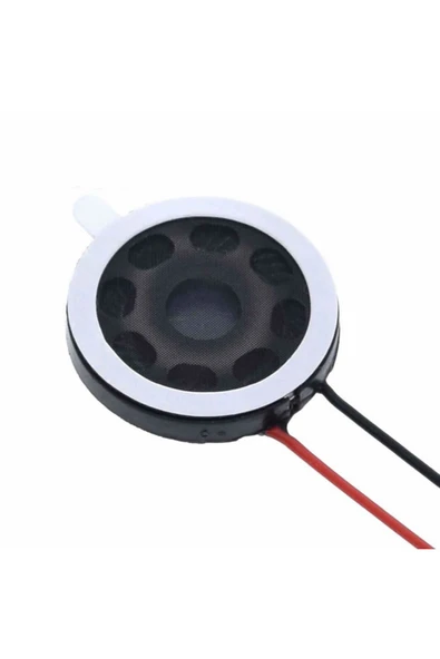 ROBİZ Hoparlör 1W 8ohm 20mm Yuvarlak 10cm Kablolu Mini 2cm Speaker Ses Müzik Amfi Ürün Müze Otomobil - 4