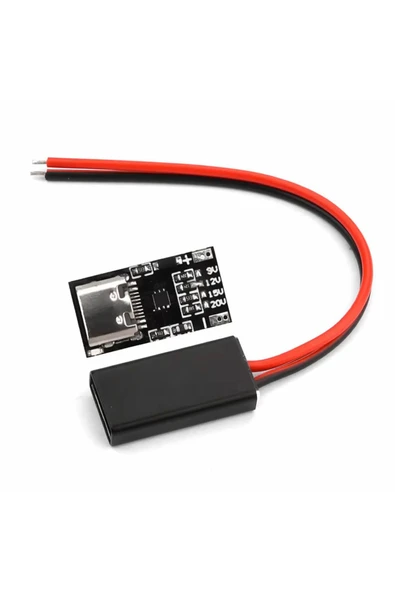 ROBİZ PD/QC Hızlı Şarj Adaptörü Voltaj Tetikleyici Modül Decoy Kutulu 9V 12V 15V 20V Sabit Voltaj - Resim 3