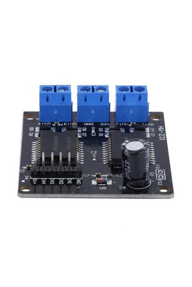 ROBA Dual Mc33886 Motor Sürücü Modül 40v 5a Akıllı Robot Araba - Resim 5