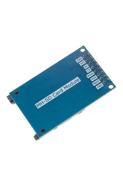 ROBİZ Sd Kart Modülü Hafıza Bellek Okuma Yazma Spı 3.3v/5v Data Kayıt Logger Arduino Memory Ses Mp3 Kayıt - 5
