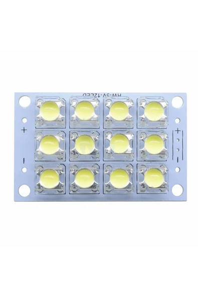 Alkatronik DC 3V 5V 1W Beyaz Led Board Modül 12 Adet Led Masa Gece Lambası Mobil Aydınlatma Hw-5v-12Led