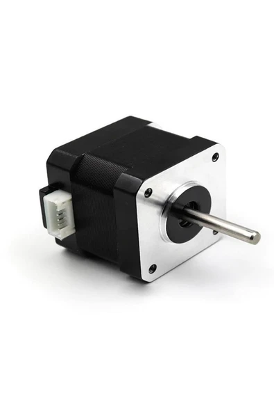 ROBİZ Nema 17 Step Motor 1.5a 0.4nm D Mil 2 Faz 1.5a 1.8 Derece 200 Adım 3d Yazıcı Printer - Resim 4