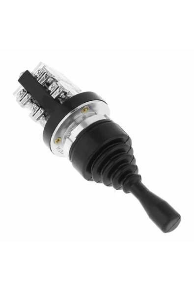 ROBİZ HKA1-41Y04 Joystick Latch 4 Yön NO Kumanda Kolu Kalıcı Kilitli 10A 250V Monolever Anahtar Switch - 6